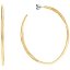 CK Pendientes Aro Fino Gold 35000112